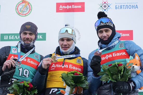 Belarus Biathlon Commonwealth Cup Men Mass Start