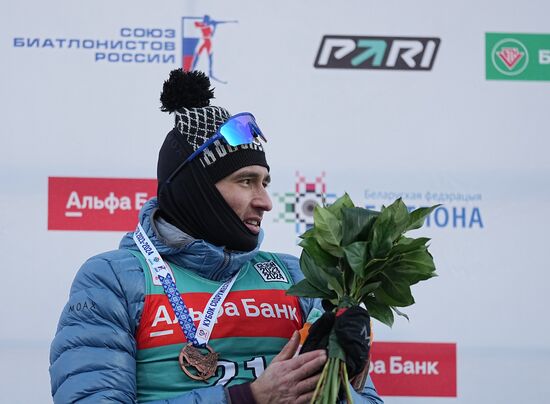 Belarus Biathlon Commonwealth Cup Men Mass Start