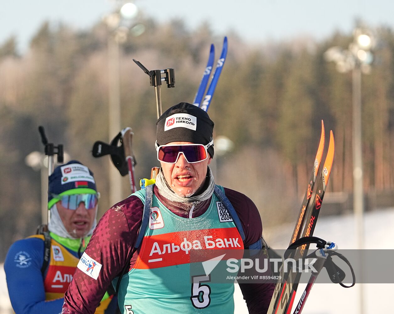 Belarus Biathlon Commonwealth Cup Men Mass Start