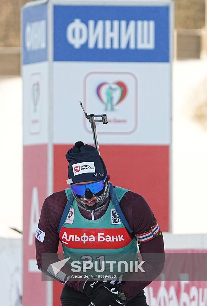 Belarus Biathlon Commonwealth Cup Men Mass Start