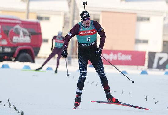 Belarus Biathlon Commonwealth Cup Men Mass Start