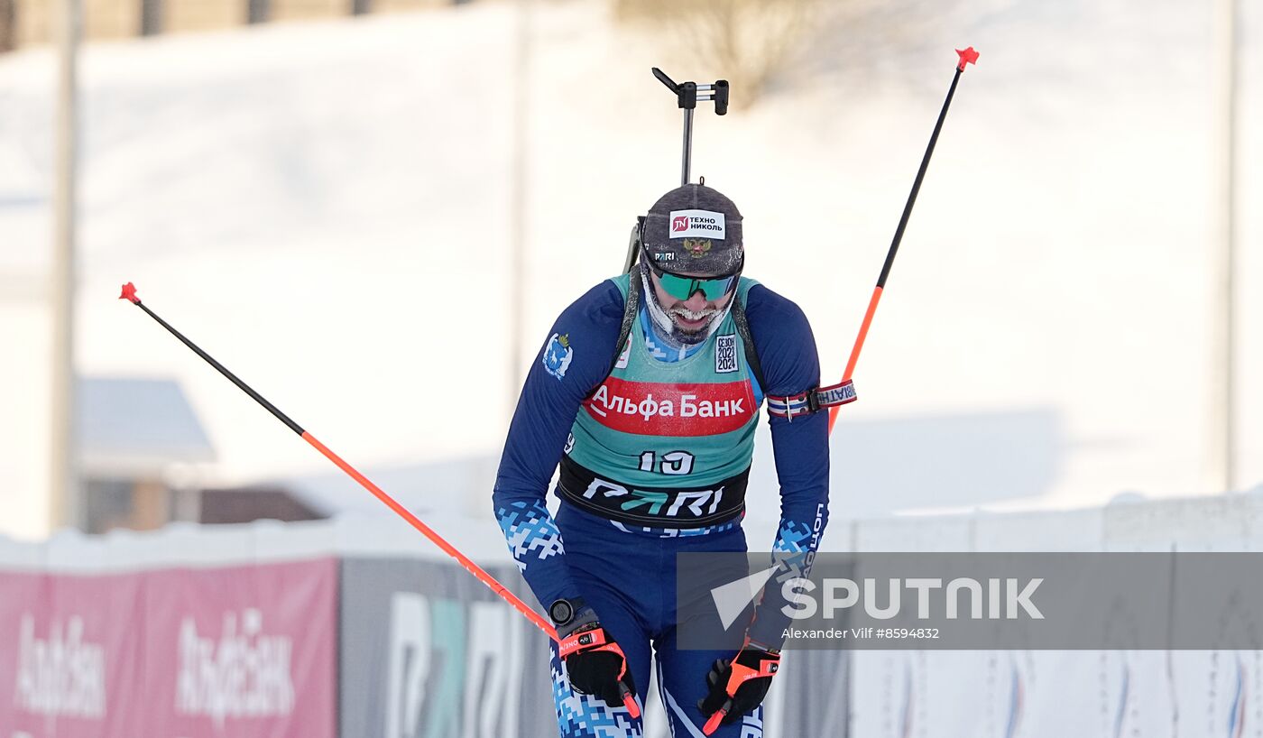 Belarus Biathlon Commonwealth Cup Men Mass Start