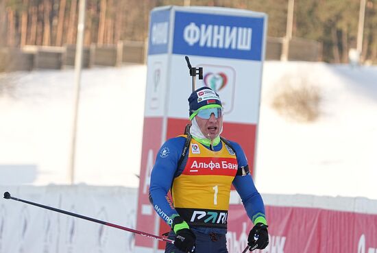 Belarus Biathlon Commonwealth Cup Men Mass Start