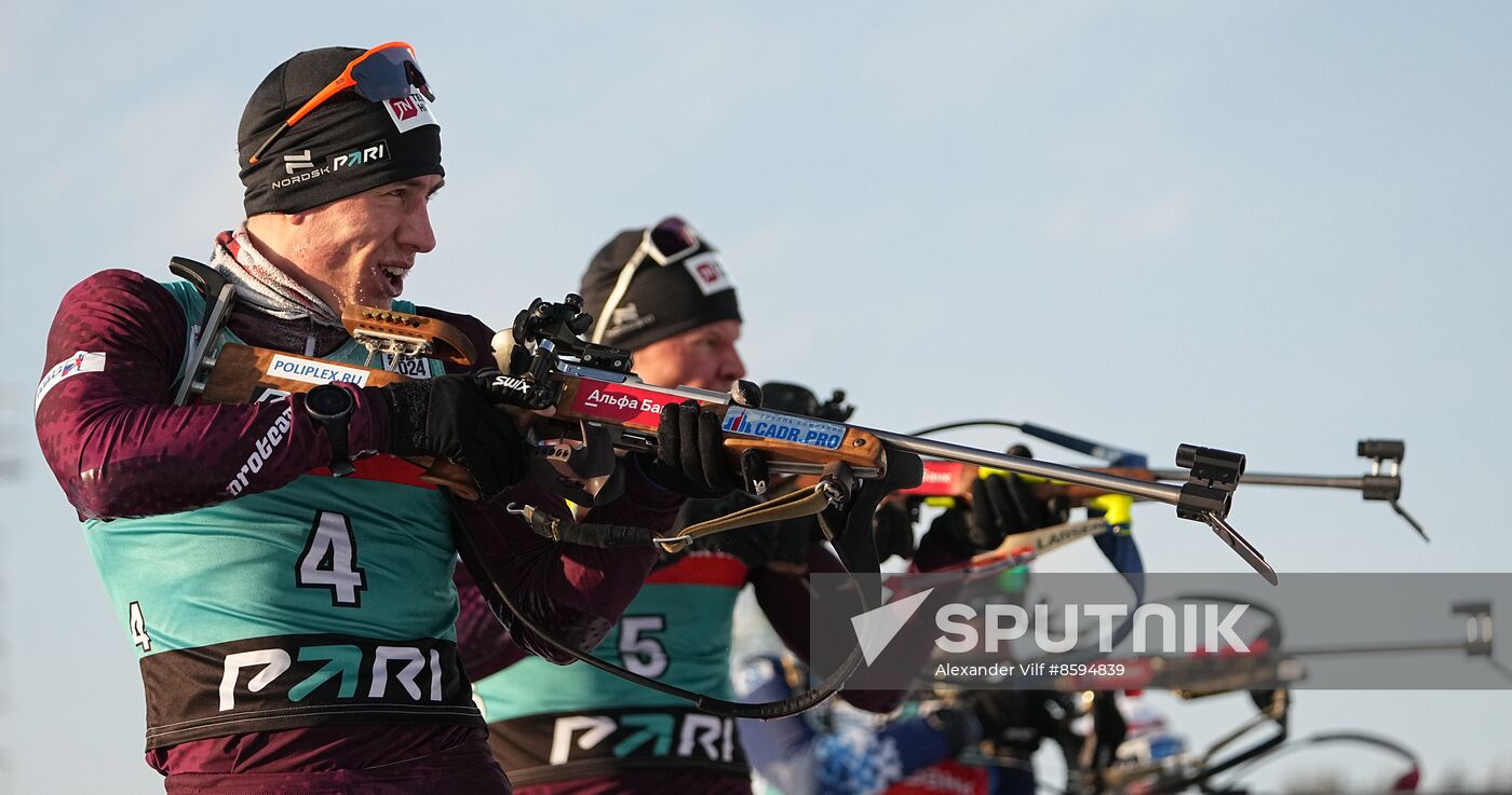 Belarus Biathlon Commonwealth Cup Men Mass Start