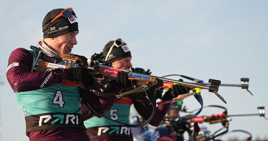 Belarus Biathlon Commonwealth Cup Men Mass Start