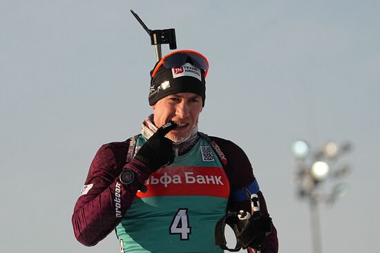 Belarus Biathlon Commonwealth Cup Men Mass Start