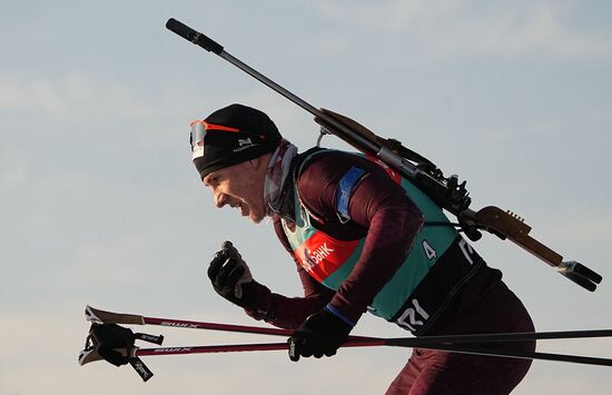 Belarus Biathlon Commonwealth Cup Men Mass Start