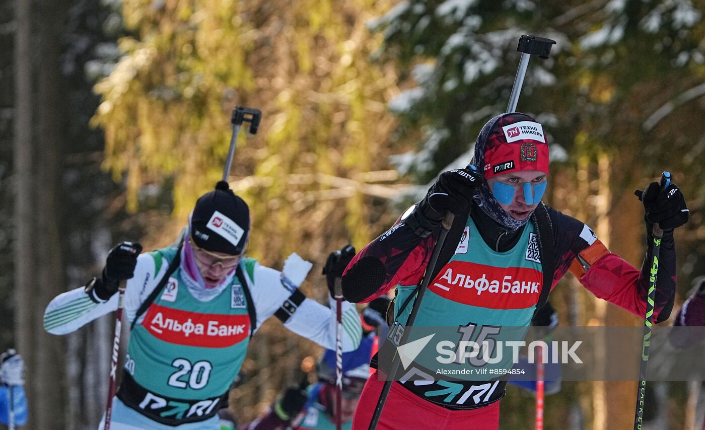 Belarus Biathlon Commonwealth Cup Men Mass Start