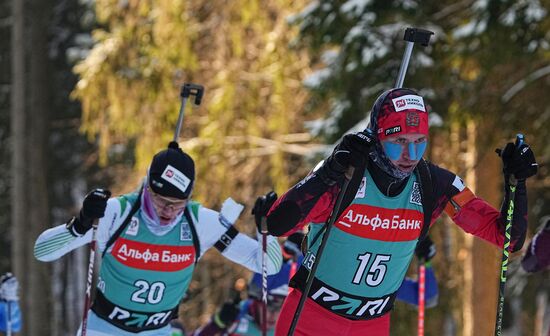 Belarus Biathlon Commonwealth Cup Men Mass Start
