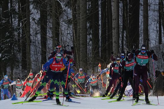 Belarus Biathlon Commonwealth Cup Men Mass Start