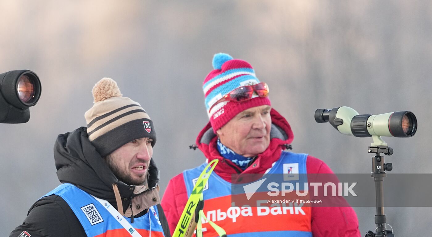 Belarus Biathlon Commonwealth Cup Men Mass Start