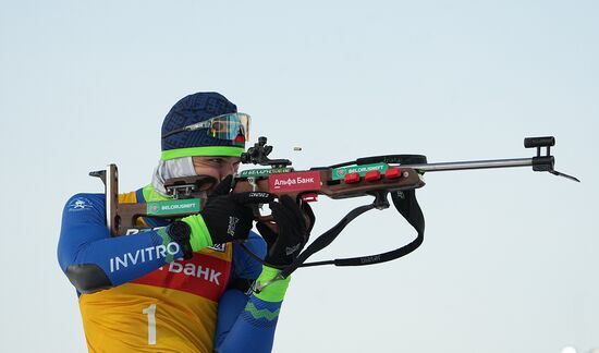 Belarus Biathlon Commonwealth Cup Men Mass Start