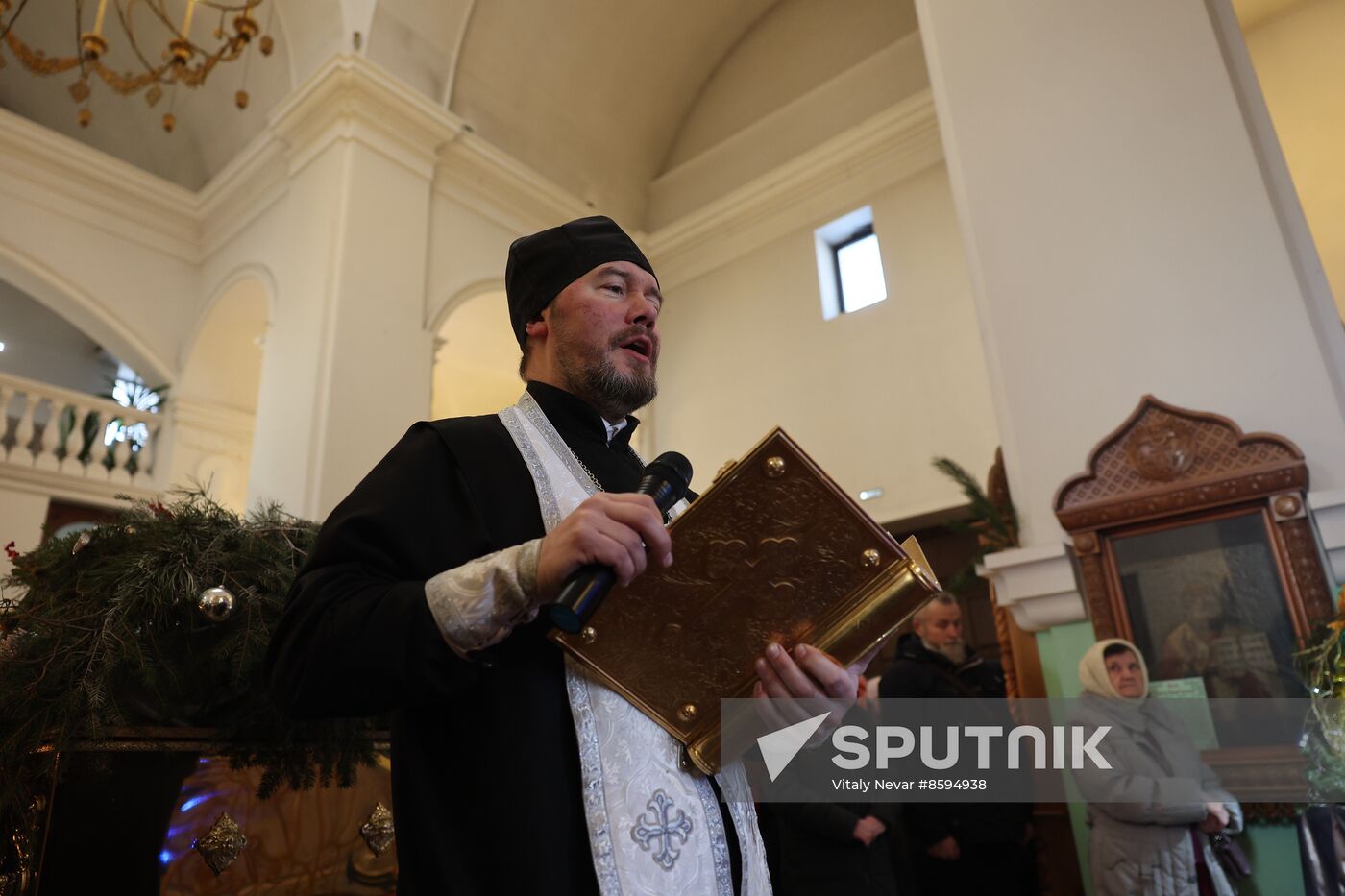 Russia Religion Orthodox Christmas
