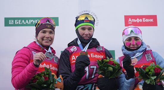 Belarus Biathlon Commonwealth Cup Women Mass Start