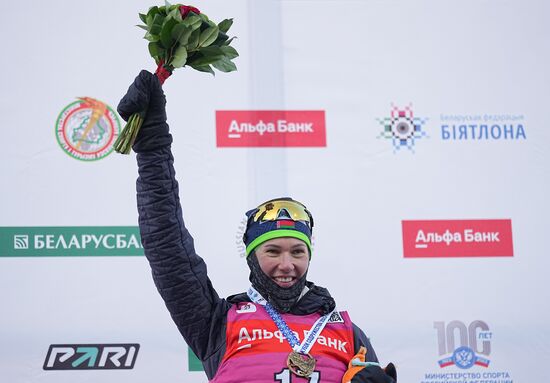 Belarus Biathlon Commonwealth Cup Women Mass Start