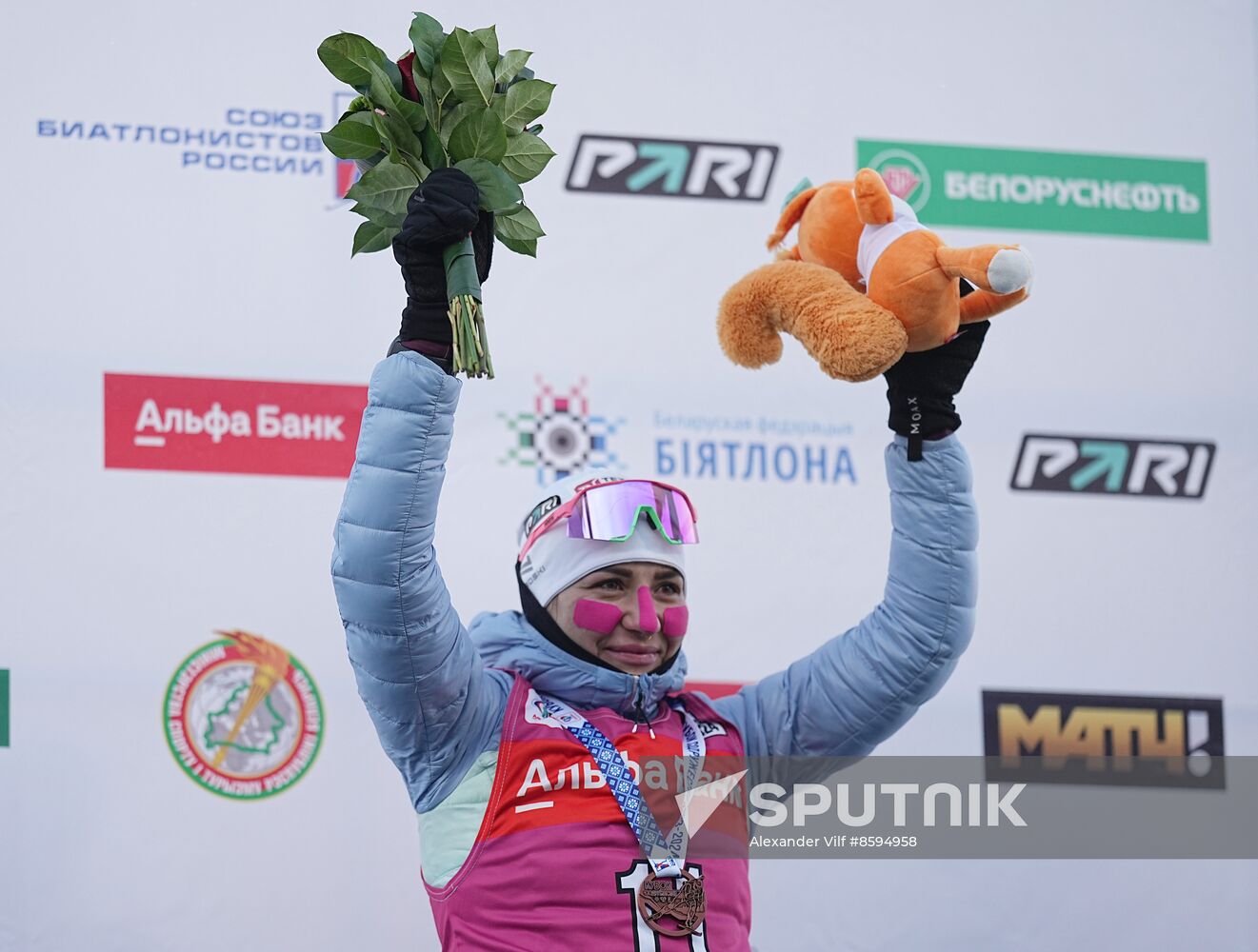 Belarus Biathlon Commonwealth Cup Women Mass Start