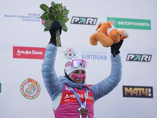 Belarus Biathlon Commonwealth Cup Women Mass Start