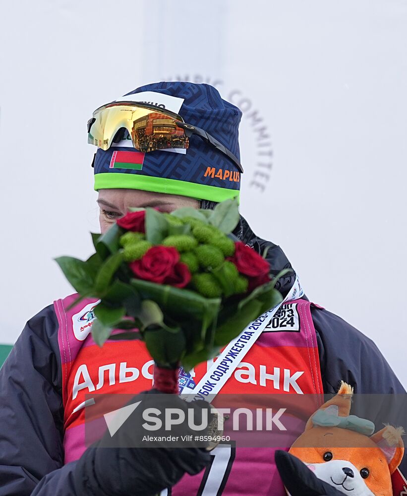 Belarus Biathlon Commonwealth Cup Women Mass Start