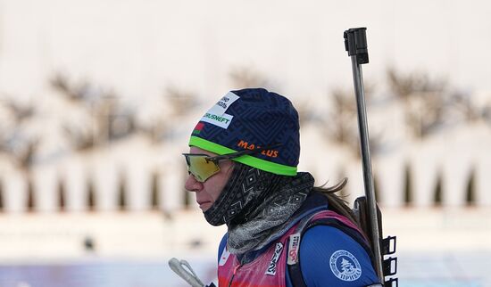 Belarus Biathlon Commonwealth Cup Women Mass Start