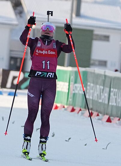 Belarus Biathlon Commonwealth Cup Women Mass Start