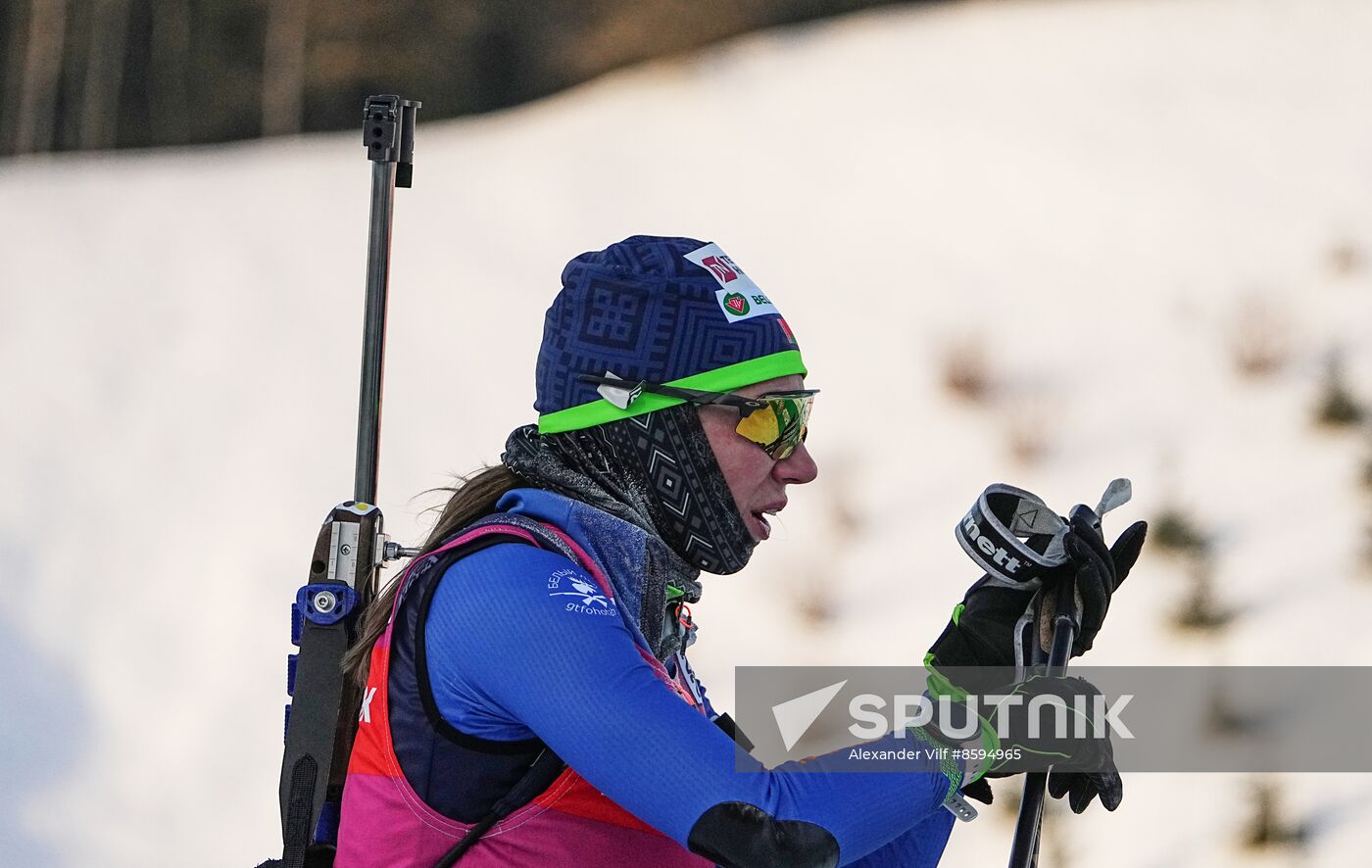 Belarus Biathlon Commonwealth Cup Women Mass Start