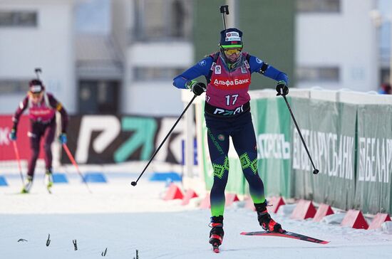 Belarus Biathlon Commonwealth Cup Women Mass Start