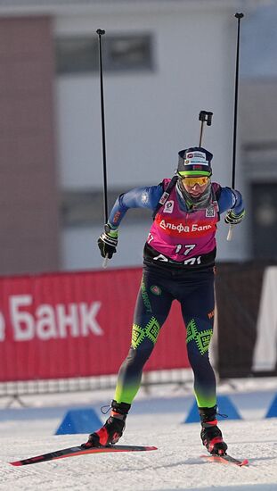 Belarus Biathlon Commonwealth Cup Women Mass Start