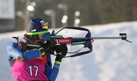 Belarus Biathlon Commonwealth Cup Women Mass Start