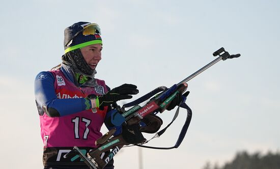 Belarus Biathlon Commonwealth Cup Women Mass Start