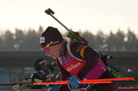 Belarus Biathlon Commonwealth Cup Women Mass Start