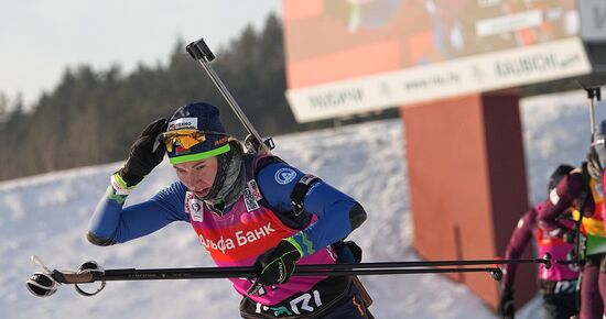 Belarus Biathlon Commonwealth Cup Women Mass Start