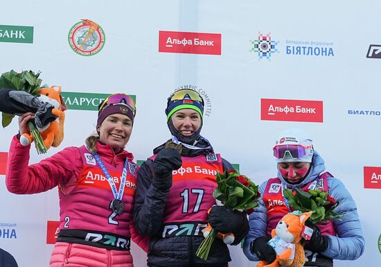 Belarus Biathlon Commonwealth Cup Women Mass Start