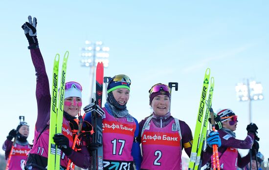 Belarus Biathlon Commonwealth Cup Women Mass Start