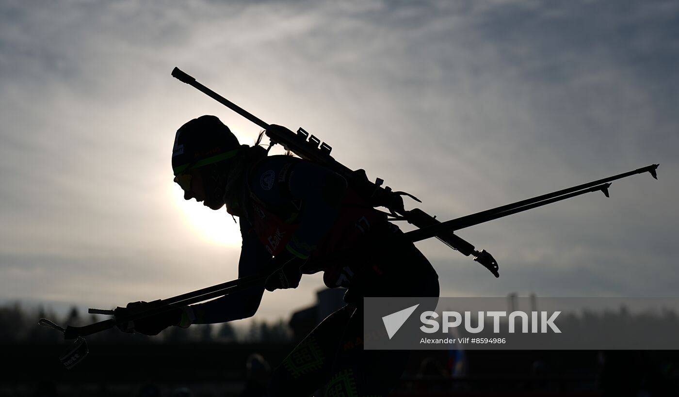 Belarus Biathlon Commonwealth Cup Women Mass Start