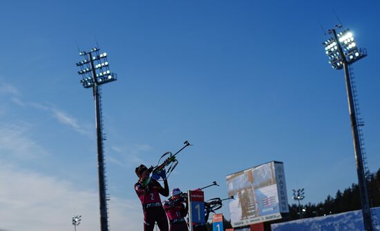 Belarus Biathlon Commonwealth Cup Women Mass Start