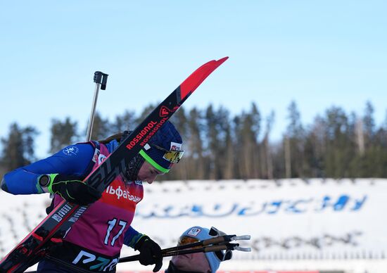 Belarus Biathlon Commonwealth Cup Women Mass Start