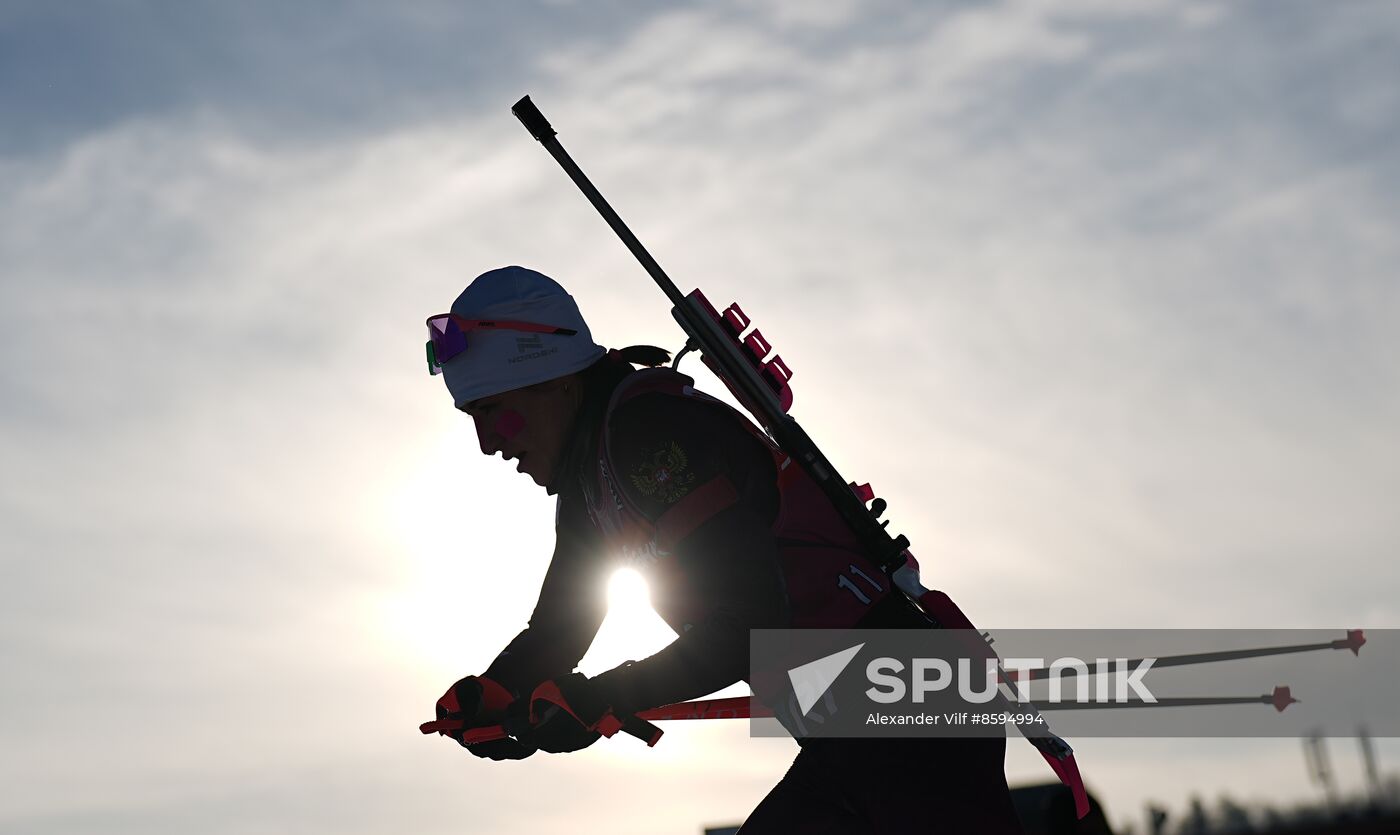 Belarus Biathlon Commonwealth Cup Women Mass Start