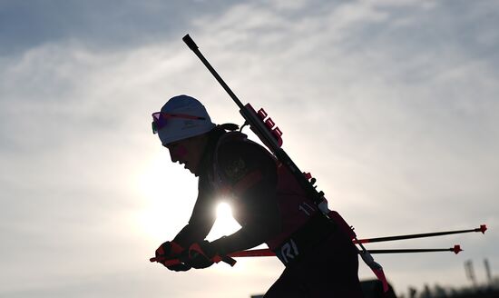 Belarus Biathlon Commonwealth Cup Women Mass Start