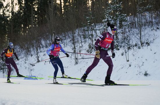 Belarus Biathlon Commonwealth Cup Women Mass Start