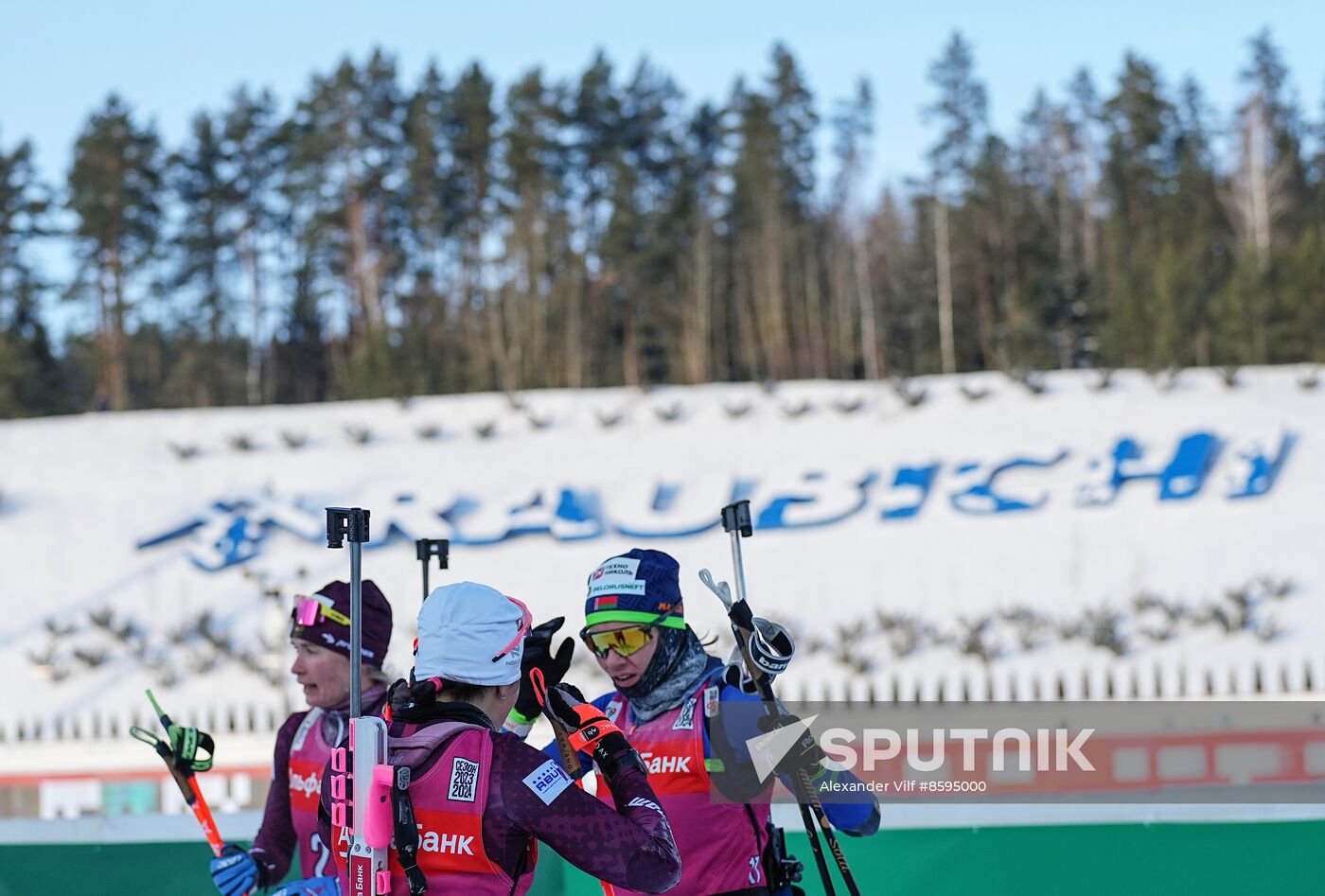 Belarus Biathlon Commonwealth Cup Women Mass Start