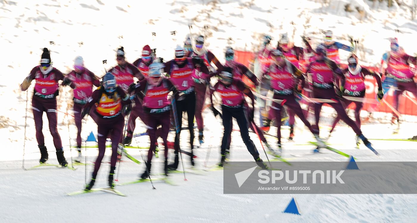 Belarus Biathlon Commonwealth Cup Women Mass Start