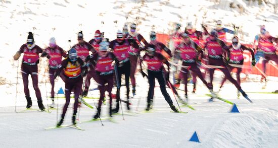 Belarus Biathlon Commonwealth Cup Women Mass Start