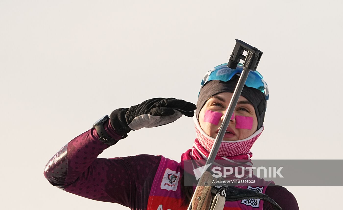 Belarus Biathlon Commonwealth Cup Women Mass Start