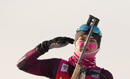 Belarus Biathlon Commonwealth Cup Women Mass Start