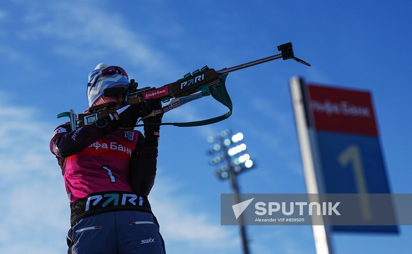 Belarus Biathlon Commonwealth Cup Women Mass Start