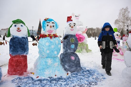 Russia New Year Season