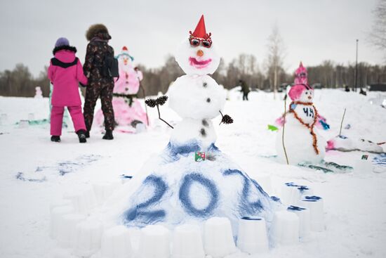 Russia New Year Season