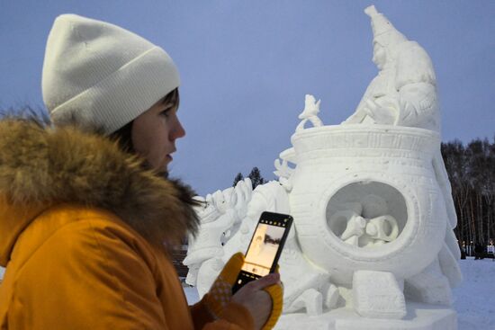 Russia New Year Season