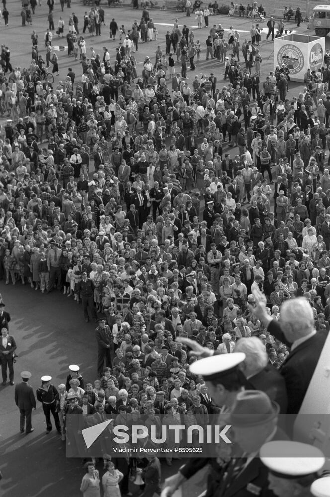 Arkhangelsk rally commemorates first Allied convoy Dervish
