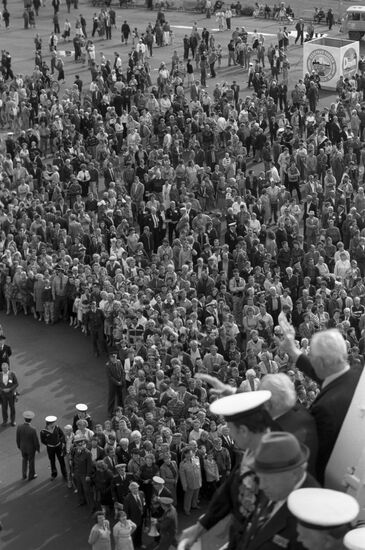 Arkhangelsk rally commemorates first Allied convoy Dervish